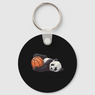 Porte-clés Amoureux de Panda Bear Sketll Dessin Art Animal