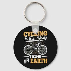 Porte-clés Amoureux de vélo tout terrain cycliste sur route V