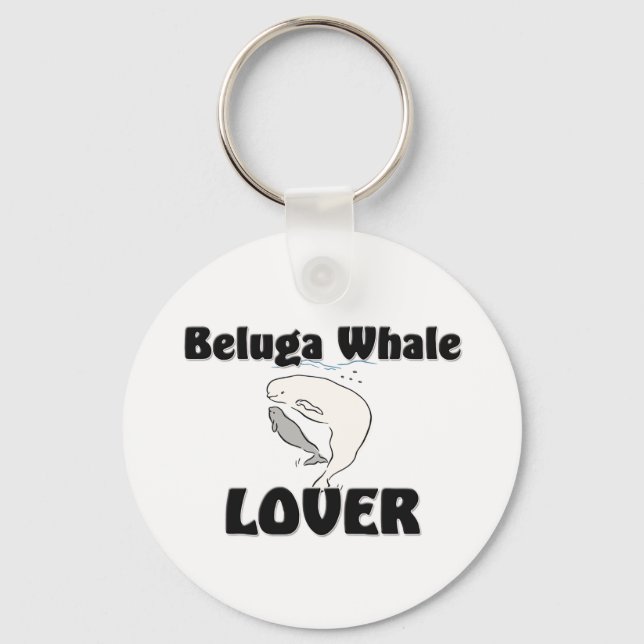 Porte-clés Amoureux des baleines de Beluga (Recto)