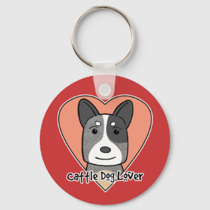 Porte-clés Amoureux des chiens de bétail