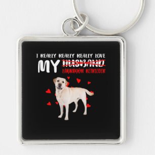 Porte-clés Amoureux des chiens   J'Aime Vraiment Mon Labrador