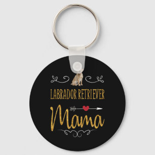 Porte-clés Amoureux des chiens Labrador Retriever Mama