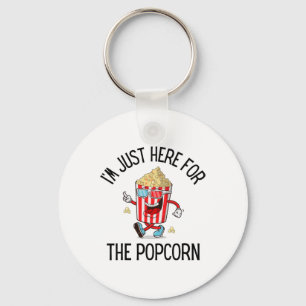 Porte-clés Amoureux du pop-corn Voyage de camping Pop-corn su