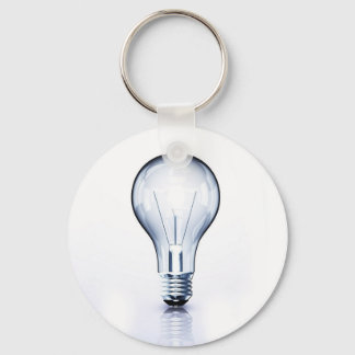 Porte-clés ampoule claire