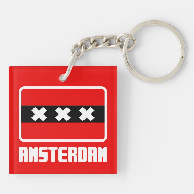 Porte-clés Amsterdam (Dos)