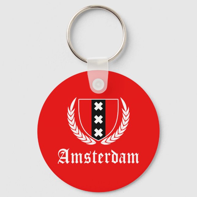 Porte-clés Amsterdam (Recto)