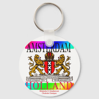 PORTE-CLÉS AMSTERDAM HOLLAND KEYCHAIN@MOJISOLA A GBADAMOSI OK