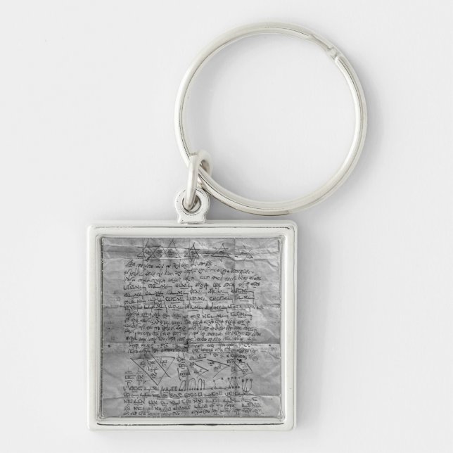 Porte-clés Amulette cabalistique (Devant)