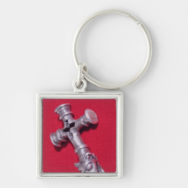 Porte-clés Amulette de Viking sous forme de croix (Devant)