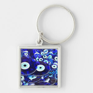 Porte-clés Amulettes des yeux bleus