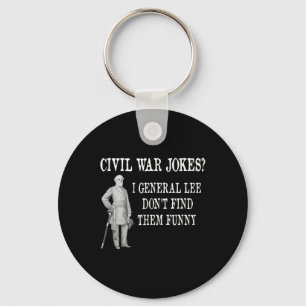 Porte-clés Amusant Conception De Guerre Civile Pour L'Histoir
