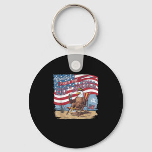 Porte-clés Amusant Golfe D'Usa Trump Salutations Du Golfe Du 