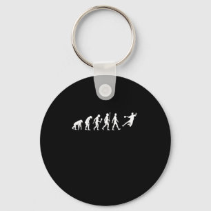 Porte-clés Amusant Handball Evolution Handball Player Idée ca