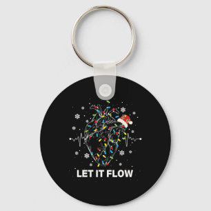 Porte-clés Amusant Laisser Flow Anatomie Coeur Cardiaque Infi