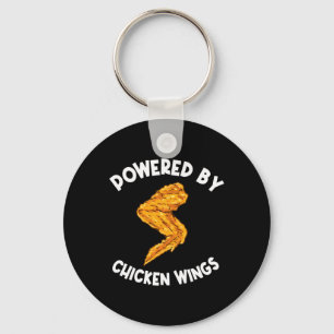 Porte-clés Amusant poulets Vêtements Restauration rapide Aile