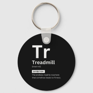 Porte-clés Amusant tapis de course Définition Gymnase Fitness