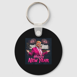 Porte-clés Amusant Trump New Year Party 2025 Trump New Year N