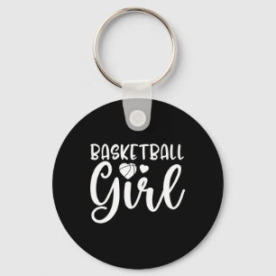Porte-clés Amusante fille de basket-ball Lover de basket-ball