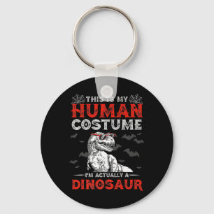 Porte-clés Amusants Cadeaux Halloween Cute Dinosaur C'Est Mon
