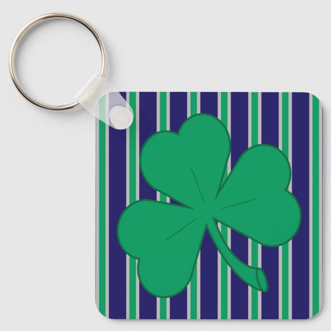 Porte-clés Amusants et Shamrocks fantaisistes (Recto)