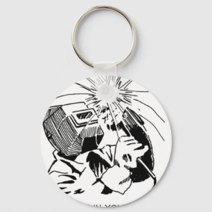 Porte-clés Amusez-vous dans votre cabine, je soudrai !