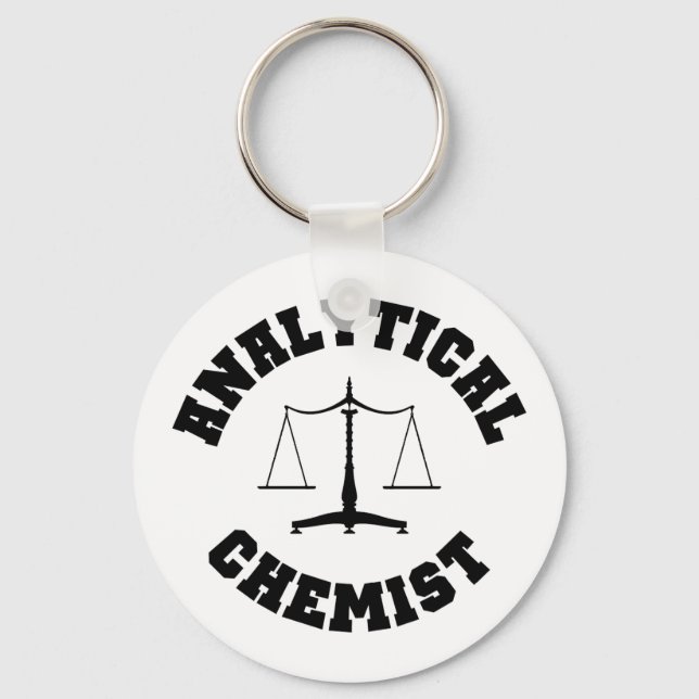 Porte-clés Analytical Chemist Keychain (Recto)