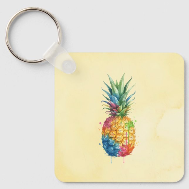 Porte-clés Ananas (Recto)
