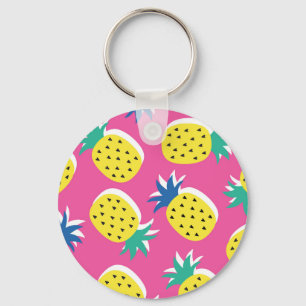 Porte-clés Ananas Couleurs folles : Pop-Art chilien.