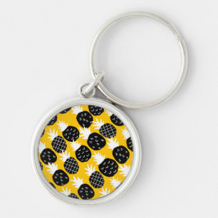 Porte-clés Ananas noir
