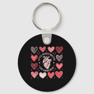 Porte-clés Anatomie cardiaque Valentine Petit Coeur Sensibili