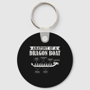 Porte-clés Anatomie de l'amant de la course de bateau-dragon