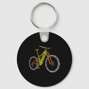 Porte-clés Anatomie de vélo Vélo de montagne Pièces Mtb Vélo
