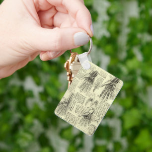 Porte-clés Anatomy of the Human Hand by Leonardo da Vinci