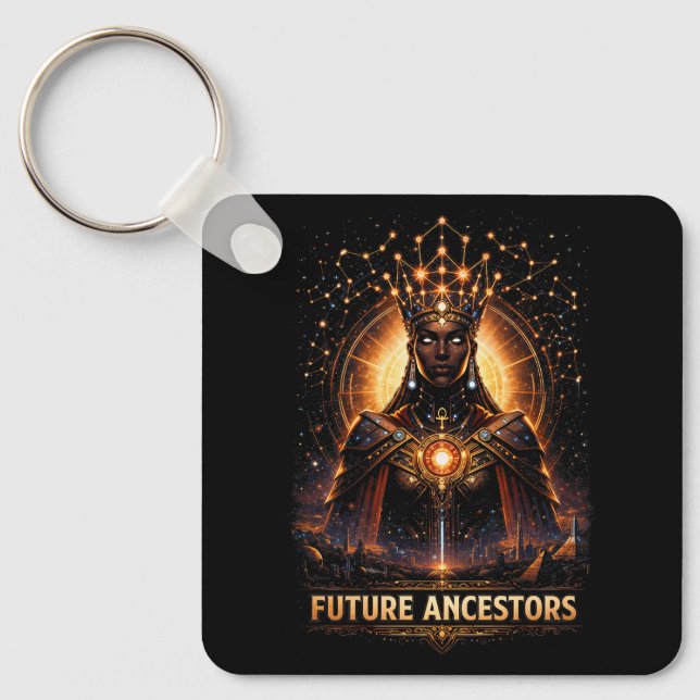 Porte-clés Ancêtres futurs (Recto)