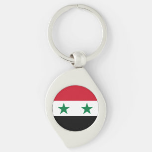 Porte-clés Ancien drapeau de Syrie