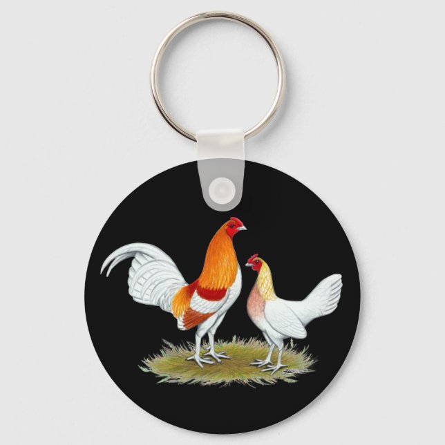 Porte-clés Ancien jeu anglais Bantam : Red Pyle (Recto)