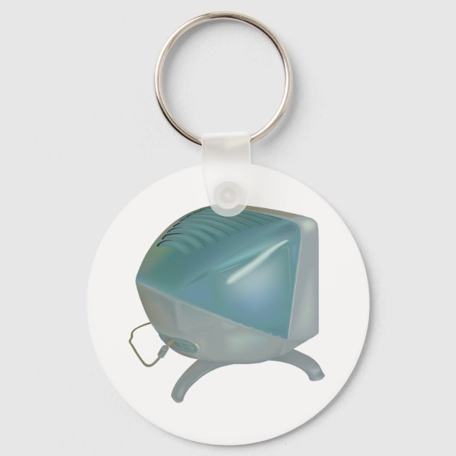 Porte-clés Ancien Porte - clé du moniteur d'ordinateur CRT (Recto)