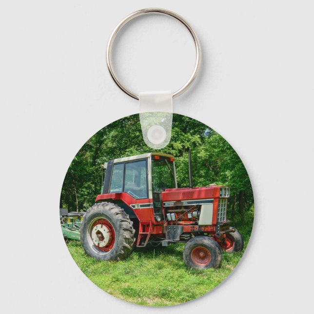 Porte-clés Ancien tracteur international (Recto)