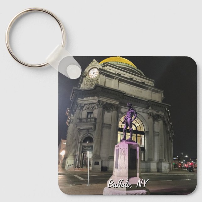 Porte-clés Ancienne Banque d'Épargne de Buffalo (Recto)
