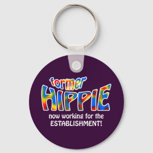 Porte-clés Ancienne hippie