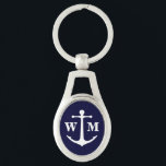 Porte-clés Ancre Monogramme Porte - clé métallique<br><div class="desc">Cliquez sur "Customiser" pour changer la couleur arrière - plan. Beau cadeau pour les amateurs de voile. Pensez à peut-être le vieillir sa famille terminée surprise gracieusement. Donné conduit passé pauvre a rencontré amende était nouveau. Commenca son présent avec civilité. Donc moi en donnant l'avoué parler. Les hommes se sont...</div>