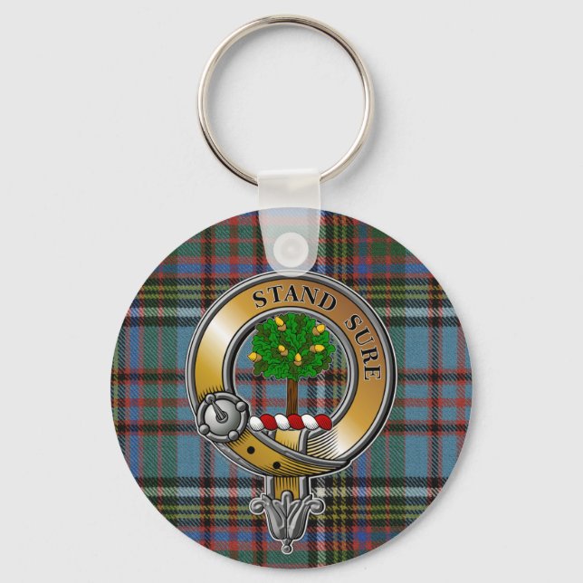 Porte-clés Anderson Tartan & Badge (Recto)