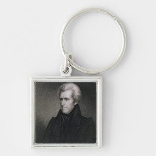 Porte-clés Andrew Jackson (gravure)