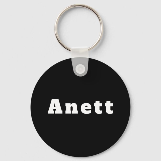 Porte-clés Anett (homonymie) (Recto)