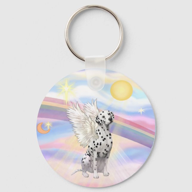 Porte-clés Ange dalmate (Recto)
