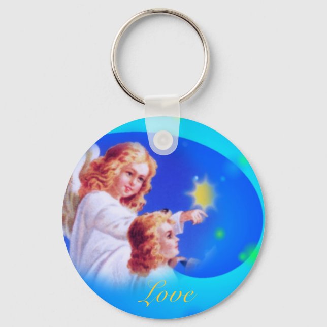 Porte-clés Ange de l'amour (Recto)