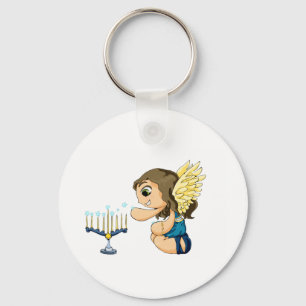Porte-clés Ange de Menorah
