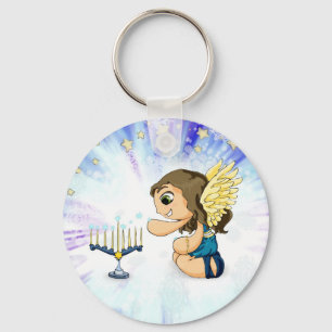 Porte-clés Ange de Menorah