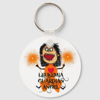 Porte-clés Ange gardien de leucémie