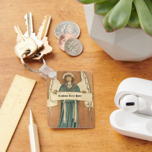 Porte-clés Ange victorien vintage par William Morris